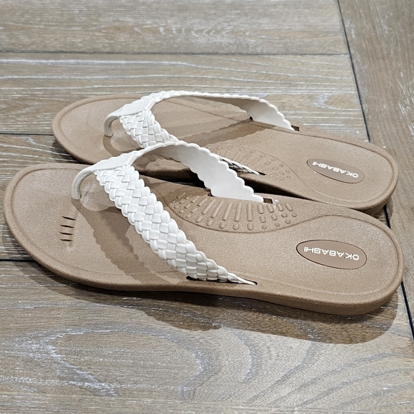 Okabashi Womens Baha Flip Flops, Women's Size 11-12 LL - Picture 2 of 8